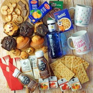 Desayuno a Domicilio con Muffins en Madrid Nacimiento Niña entrega en hospitales y domicilios