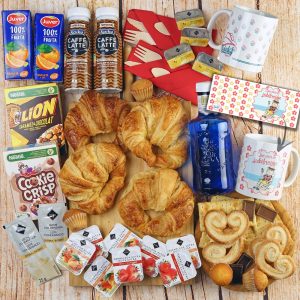 Desayuno a domicilio regalo de Jubilación