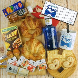 Desayuno Croissant Felicidades Papá