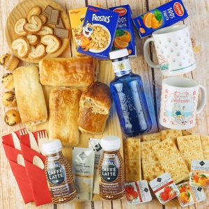 Desayuno a domicilio regalo de Jubilación