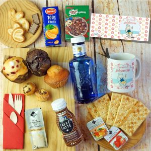 Desayuno a domicilio regalo de Jubilación