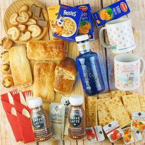 Desayuno a domicilio regalo de Jubilación