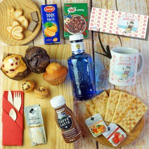 Desayuno a domicilio regalo de Jubilación